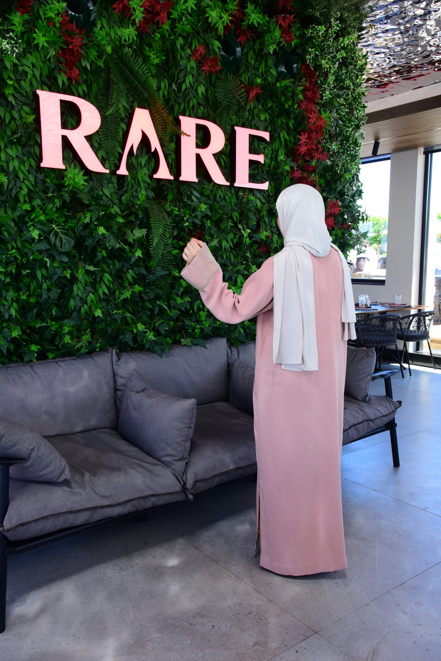 Caftan met kimono Safae